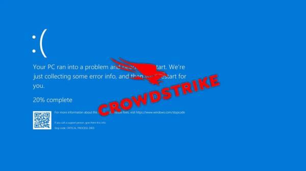 Массовые сбои Windows: обновление CrowdStrike вызывает «синий экран смерти»©